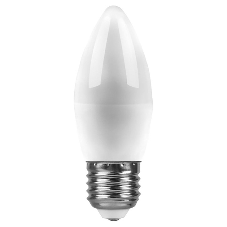 Лампа светодиодная LED 9вт Е27 теплый матовая свеча Лампа светодиодная LED 9вт Е27 теплый матовая свеча