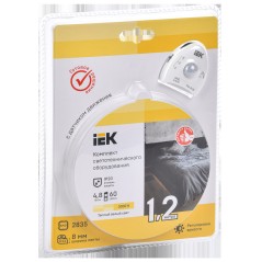 Комплект DIY (2835WW60-4,8-IP20-12В 1,2м + др. + ДД) IEK