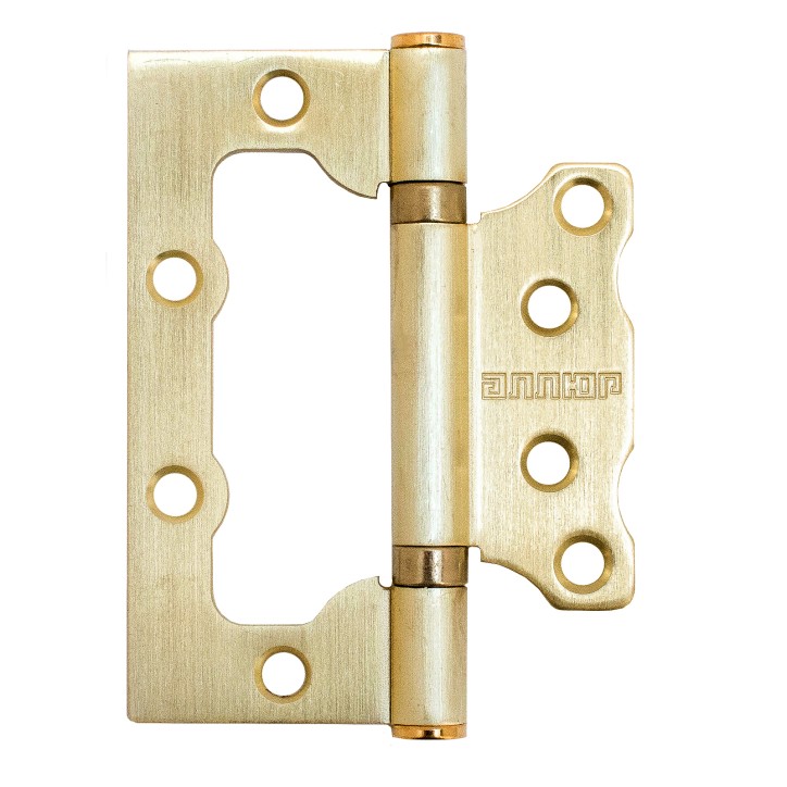 АЛЛЮР 100х75 2BB SBP БЛИСТЕР 2,5мм мат.латунь Петля накладная без врезки 2 шт (50,25) АЛЛЮР 100х75 2BB SBP БЛИСТЕР 2,5мм мат.латунь Петля накладная без врезки 2 шт (50,25)