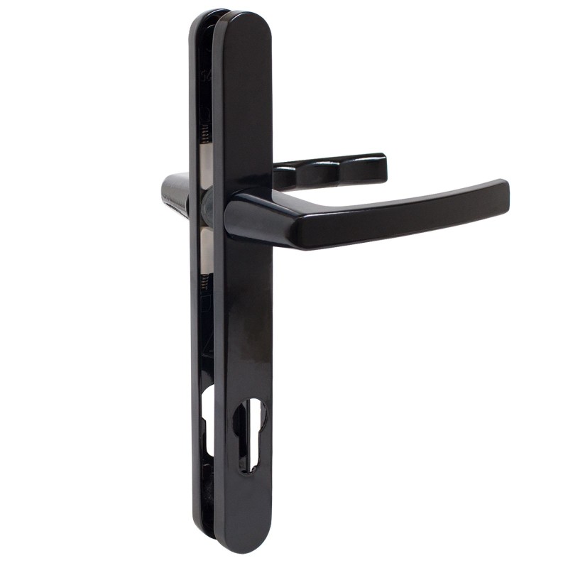 ЛДМ FURAL 92.70.25.02.9005 черный.с пружин. м/о 92 под пальчики для узкопроф.Комплект ручек (25)