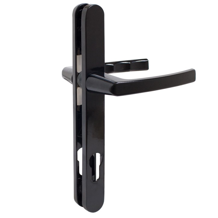 ЛДМ FURAL 92.70.25.02.9005 черный.с пружин. м/о 92 под пальчики для узкопроф.Комплект ручек (25)