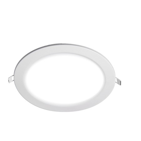 Светильник светодиодный ДВО-18w 4000K 1200 Лм IP40 WH d220мм встраиваемый круг