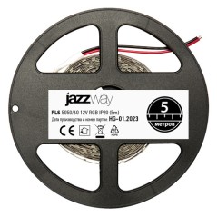 Лента PLS 5050/60-12V RGB IP20 (5м) Jazzway