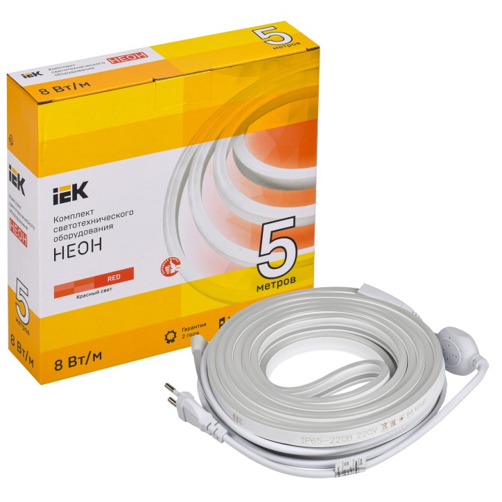 Комплект DIY (2835R120-8-IP65-220В 5м + др.) IEK