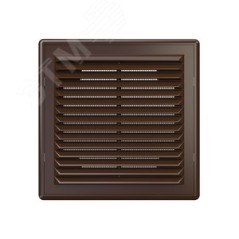 Решетка вентиляционная вытяжная, из ABS пластика 150х150, цвет Коричневый