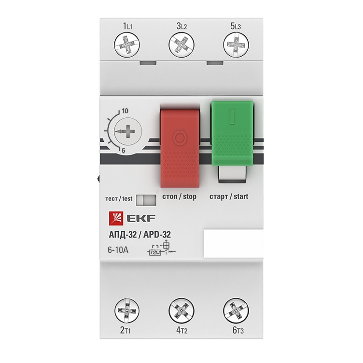 Автомат пуска двигателя АПД-32 6-10А EKF