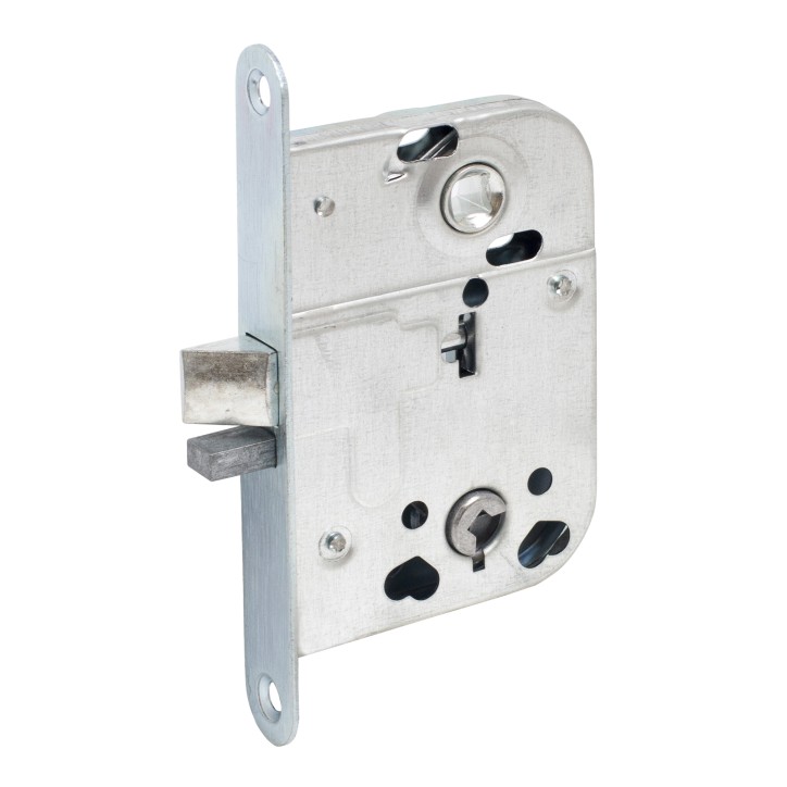 Защёлка АЛЛЮР 2014 ZP хром B2B с фиксатором б/о Защёлка АЛЛЮР 2014 ZP хром B2B с фиксатором б/о