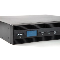 Источник бесперебойного питания 9901 SKAT-UPS 1000-RACK-ON-V Online 1000 ВА/900 Вт, синус, внешн. АКБ х 2 шт, 12 В 5А, ~24 В 5А