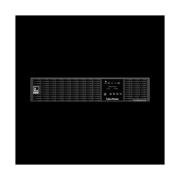 ИБП Online CyberPower OL1500ERTXL2U 1500VA/1350W USB/RS-232/Dry/EPO/SNMPslot/RJ11/45/ВБМ (8 IEC С13)