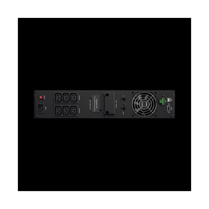 ИБП Online CyberPower OLS1500ERT2U 1500VA/1350W USB/RS-232/EPO/SNMPslot/RJ11/45/ВБМ (6 IEC С13)