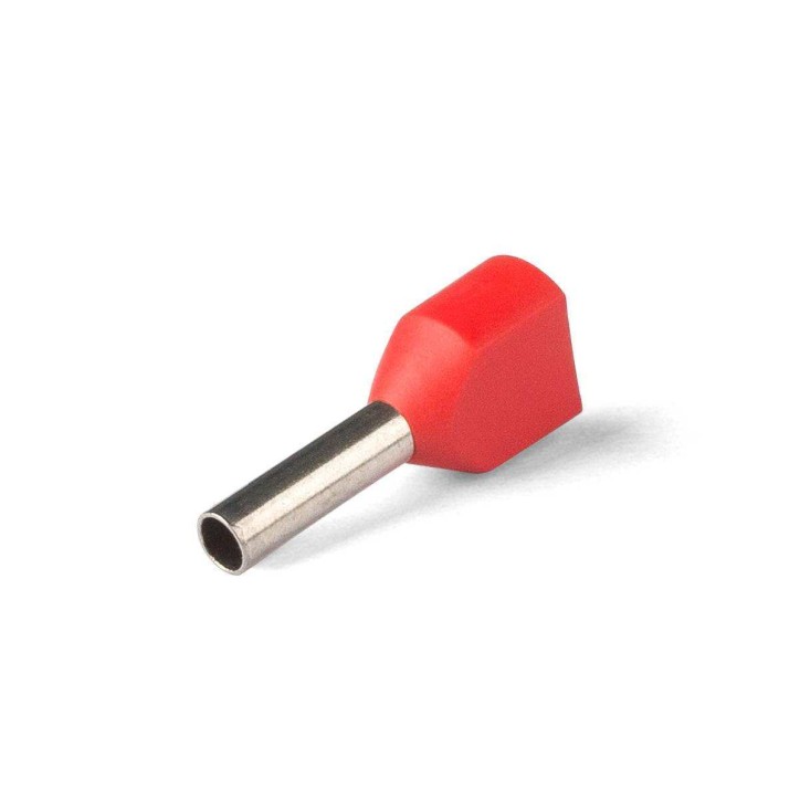 Наконечник штыревой втулочный изолированный НШВИ(2) 1.0-8 Наконечник штыревой втулочный изолированный НШВИ(2) 1.0-8