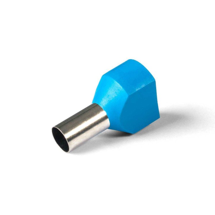 Наконечник штыревой втулочный изолированный НШВИ(2) 1.0-8 Наконечник штыревой втулочный изолированный НШВИ(2) 1.0-8