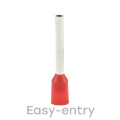 Наконечник штыревой втулочный изолированный НШвИ 1.0-12 (50шт)