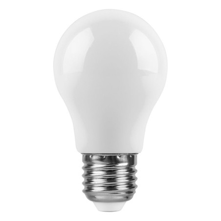 Лампа светодиодная, (3W) 230V E27 6400K A50, LB-375