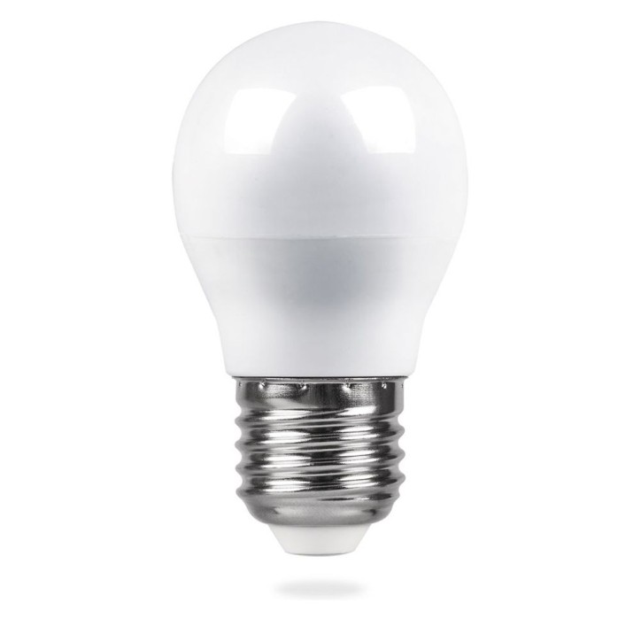 Лампа светодиодная LED 5вт Е27 белый шар Лампа светодиодная LED 5вт Е27 белый шар