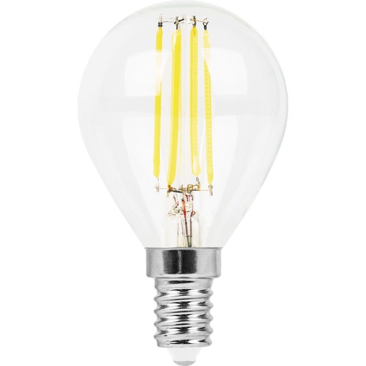 Лампа светодиодная LED 11вт Е14 теплый шар FILAMENT Лампа светодиодная LED 11вт Е14 теплый шар FILAMENT