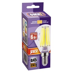 PLED OMNI G45 6w E14 3000K CL 230/50 Jazzway