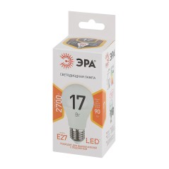 LED лампа A60-17W-827-E27 (диод, груша, 17Вт, тепл, E27)