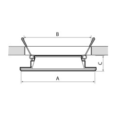 PLED DL7 24w 4000K WH IP54 Jazzway