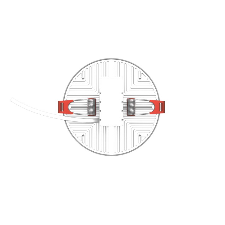 Светильник светодиодный ДВО 17 Вт 1600 лм 4000К AC 220В IP20 круг D119х29мм монт d95мм Алюминий безр Светильник светодиодный ДВО 17 Вт 1600 лм 4000К AC 220В IP20 круг D119х29мм монт d95мм Алюминий безр