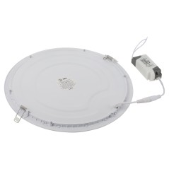Светильник светодиодный ДВО-24W 4000К 1200Лм d-300мм IP20 круглый