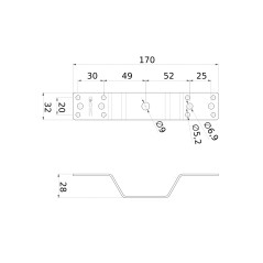 Ниппель M16x1,5, никелированная латунь