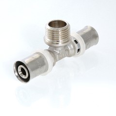 Тройник пресс 32x3/4' НР