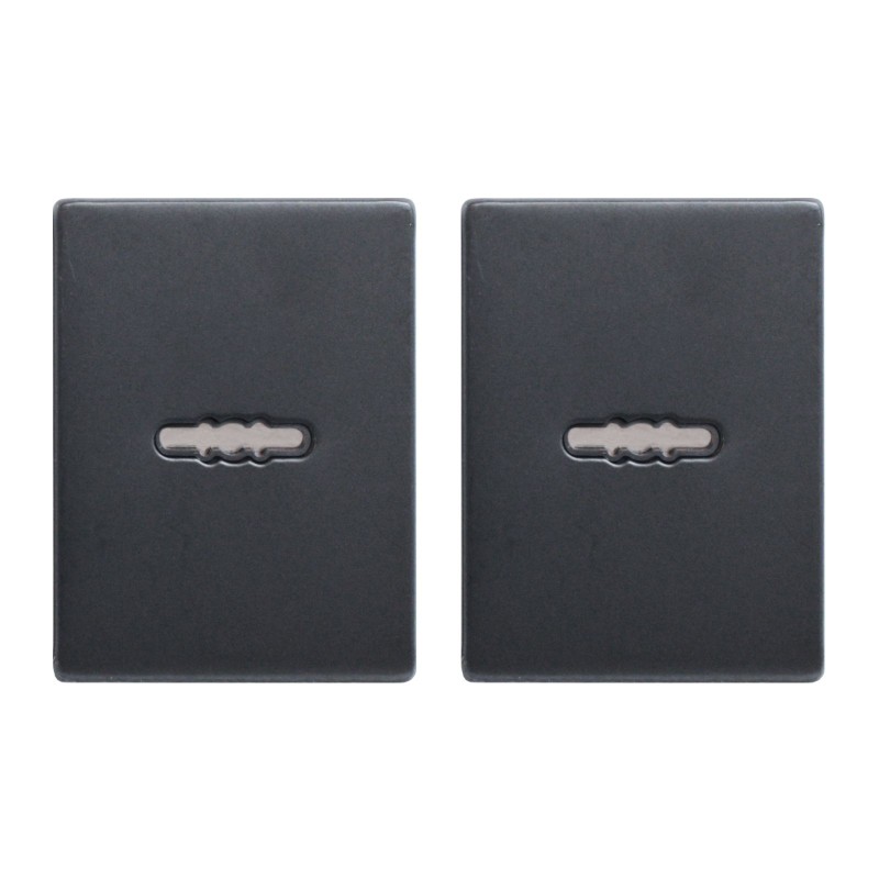 Накладка для сув/м (пара) БУЛАТ НДС 02.02 ФЕРОНА матовый черный