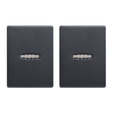 Накладка для сув/м (пара) БУЛАТ НДС 02.02 ФЕРОНА матовый черный