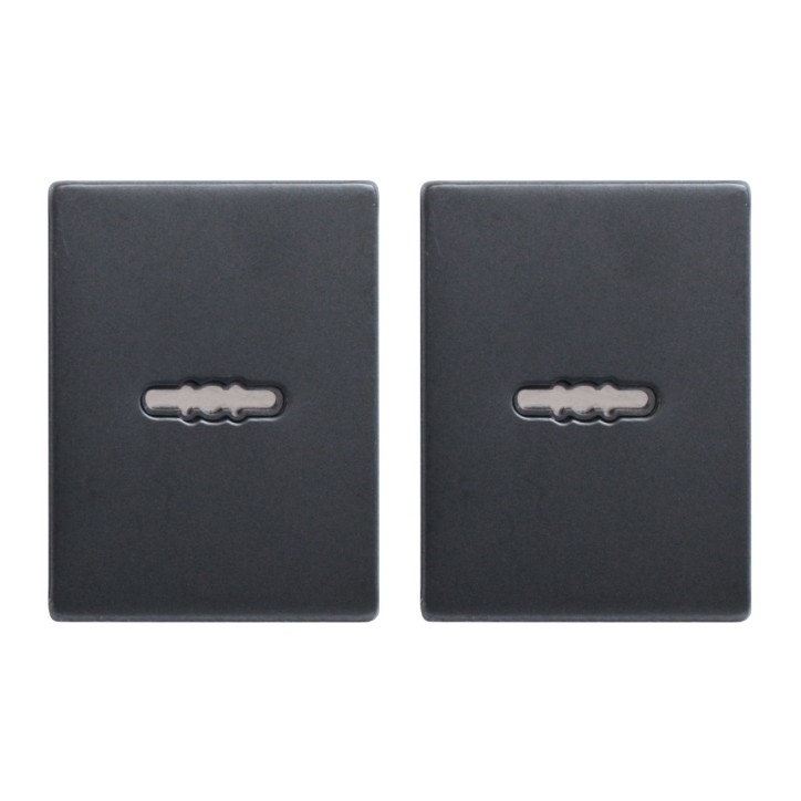 Накладка для сув/м (пара) БУЛАТ НДС 02.02 ФЕРОНА матовый черный