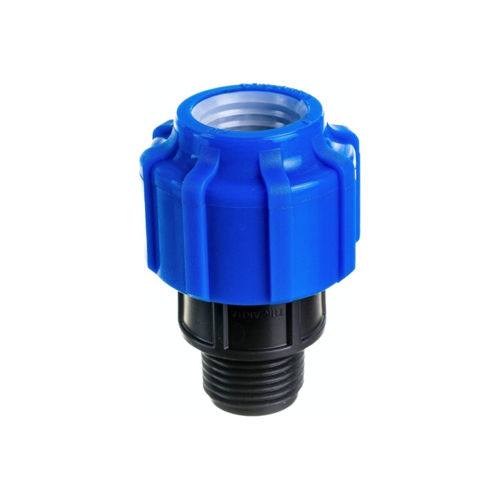 Муфта ПНД компрессионная НР 63x1 1/2'