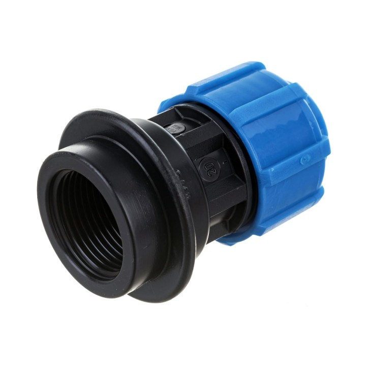 Тройник ПНД компрессионный 25x20x25