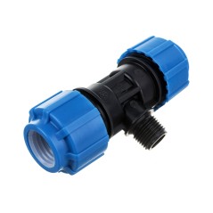 Тройник ПНД компрессионный НР 50x1 1/4'x50