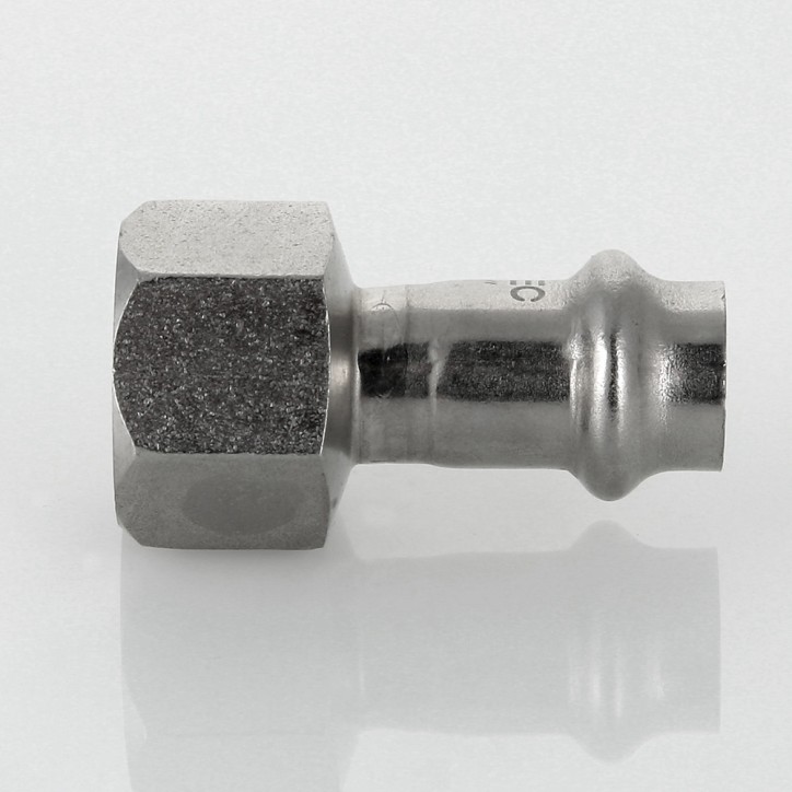 Соединитель нержавеющая сталь 22x3/4' ВР