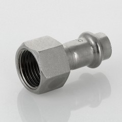 Соединитель нержавеющая сталь 18x1/2' ВР