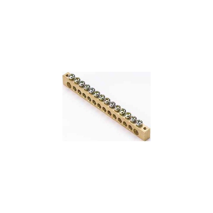 Шина нулевая 8х12 (14групп/край) ШН-202