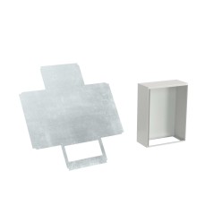 Щит с монтажной панелью ЩМП 1000x800x200 мм IP66 STE