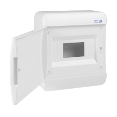 Щит распределительный навесной пластиковый 8 модулей ЩРН-п-8 OptiBox P-BNN-2-08-IP41