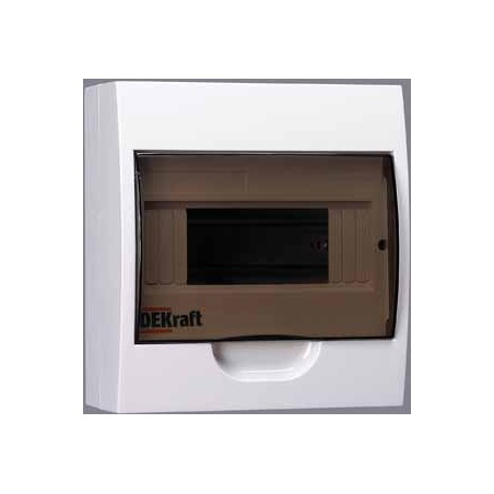 Щит распределительный навесной ЩРн-П-8 IP41 пластиковый прозрачная дверь