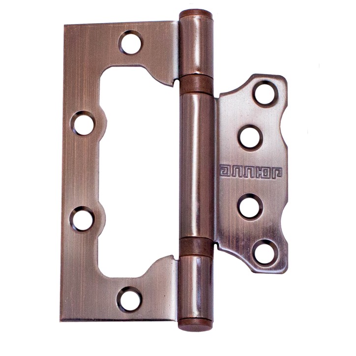 АЛЛЮР 100х75 2BB AC БЛИСТЕР 2,5мм медь Петля накладная без врезки 2 шт(50,25) АЛЛЮР 100х75 2BB AC БЛИСТЕР 2,5мм медь Петля накладная без врезки 2 шт(50,25)