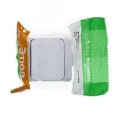 ЭТЮД Выключатель одноклавишный наружный IP44 белый