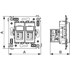Кабель-канал 200х80 ТА-GN IN-Liner
