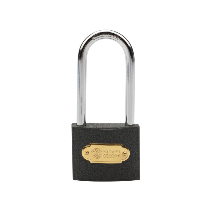 Замок навесной серия «Чугун» 50 мм длинная дужка ЧЕТЫРЕ СЕЗОНА