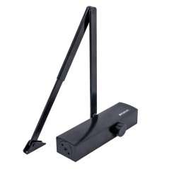 БУЛАТ Доводчик дверной ДД 812/5 С-B (25-120 кг) черный (10)