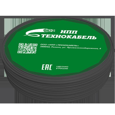 Провод силовой ПуГВнг(А)-LS 1х4 черный