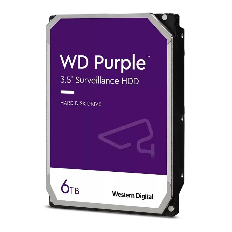 Жесткий диск 6Tb Purple 3.5'', SATAIII, 5400 об/мин, 256 МБ