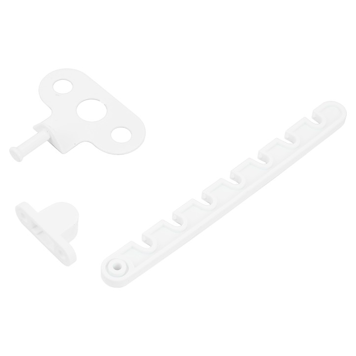 Ограничитель открывания окна Кунгур L-165 мм белая (50,10!!!) ,