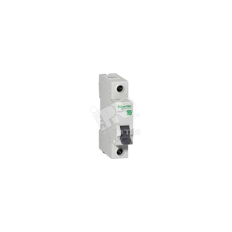 Выключатель автоматический однополюсный 40A C 4.5кА EASY 9