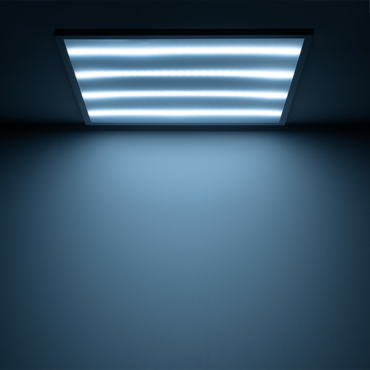 Светильник светодиодный ДВО 36 Вт 3200 лм 6500К AC 220В IP20 595х595х19мм матовый опал Офис Gauss Светильник светодиодный ДВО 36 Вт 3200 лм 6500К AC 220В IP20 595х595х19мм матовый опал Офис Gauss