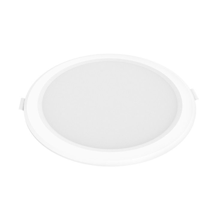 Светильник Gauss Elementary Downlight круг 20W 1700lm 4000K 170-260V IP20 170*26 монтаж белый LED 1/60